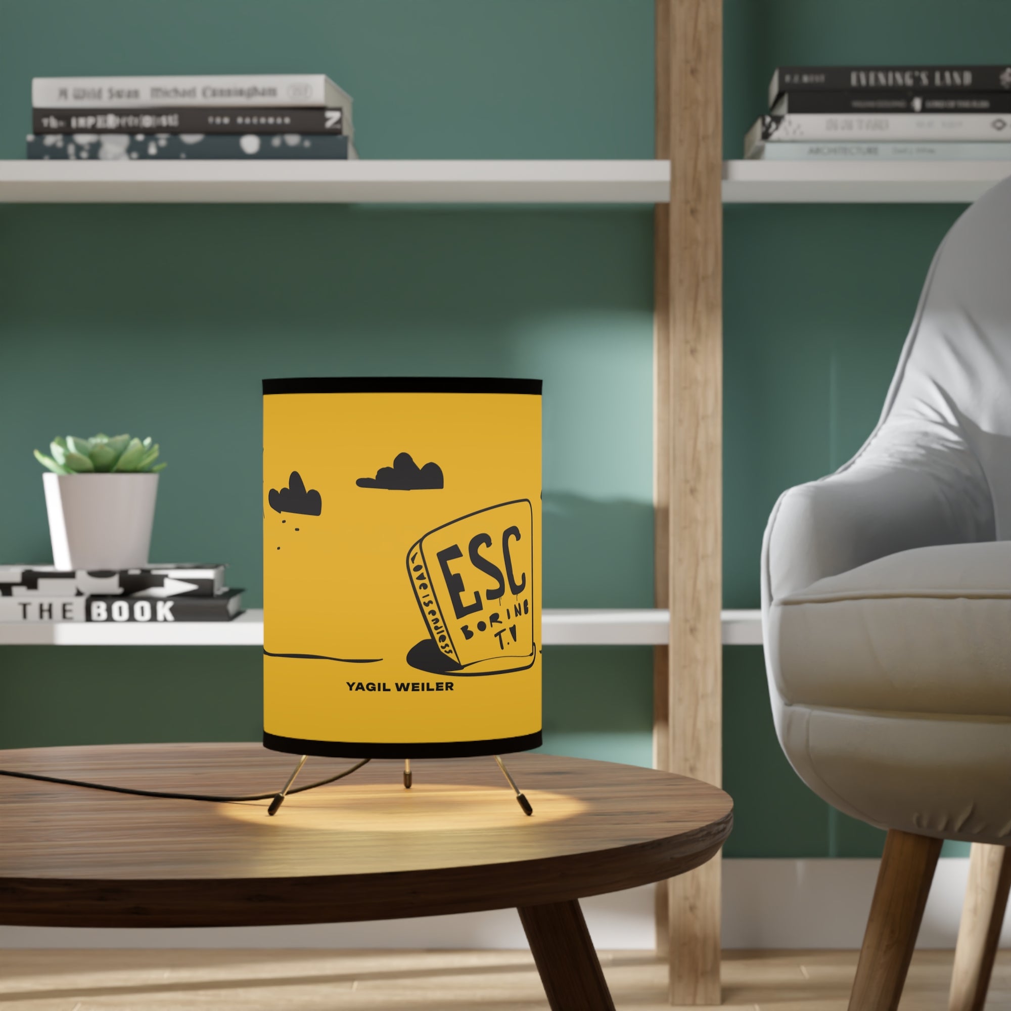 ESC BORING TV | Tripod Lamp