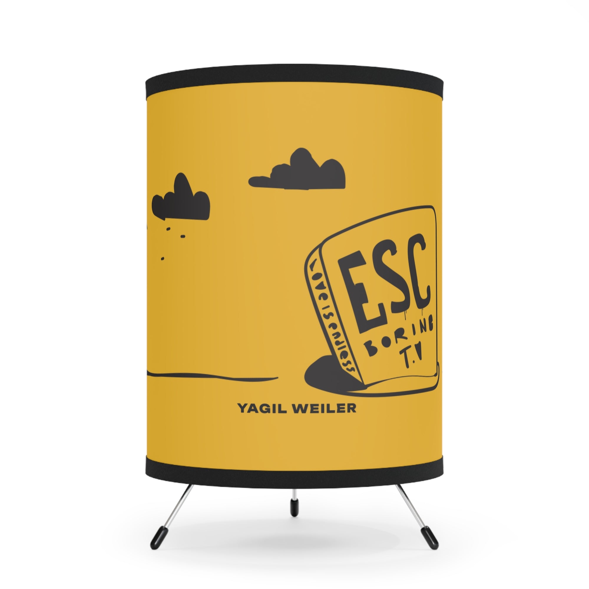 ESC BORING TV | Tripod Lamp