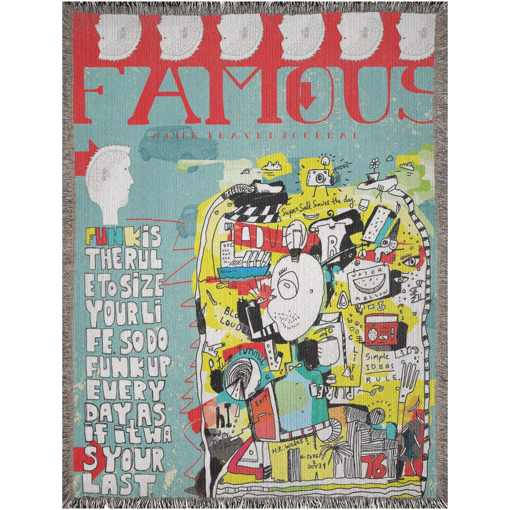 Famous | Woven Blanket