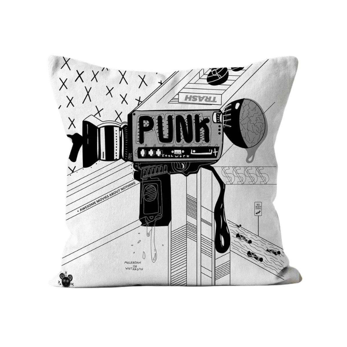 Punk Rebel | Mini Cushion