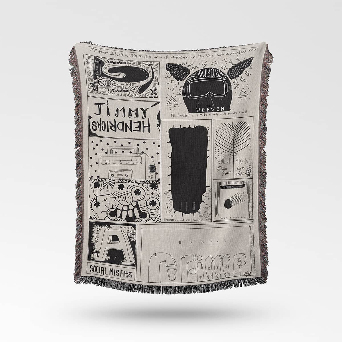 The Jimmy | Woven Blanket