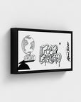 My World | YW Horizontal Float framed canvas " Slider"