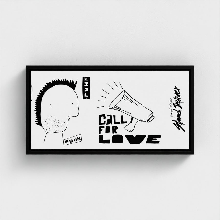 Call For Love — limited-edition art print by Yagil Weiler