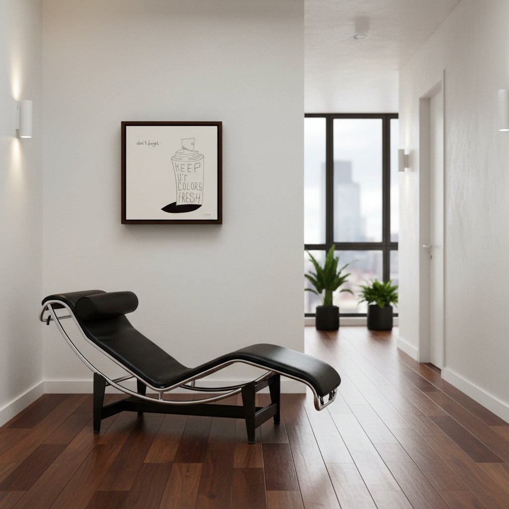 Dont Forget | YW " Squares" Float framed canvas