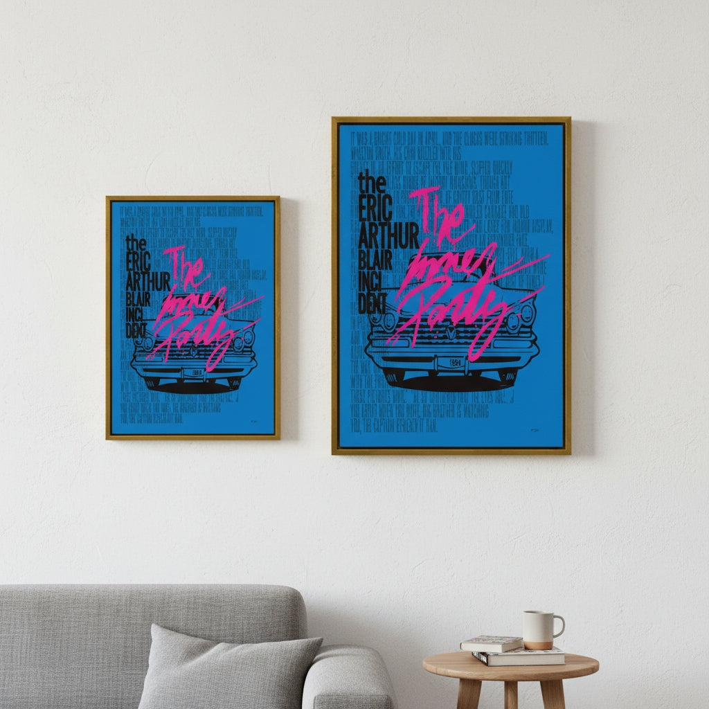 The Inner Party | YW Float framed canvas