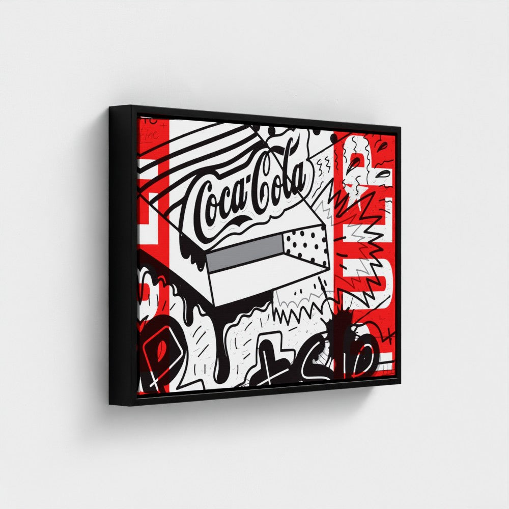 Footsie | YW Float framed canvas