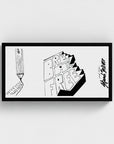 Break Free | YW Horizontal Float framed canvas " Slider"