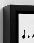 Light Up | YW Horizontal Float framed canvas " Slider"