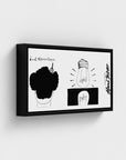 Light Up | YW Horizontal Float framed canvas " Slider"