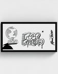My World | YW Horizontal Float framed canvas " Slider"