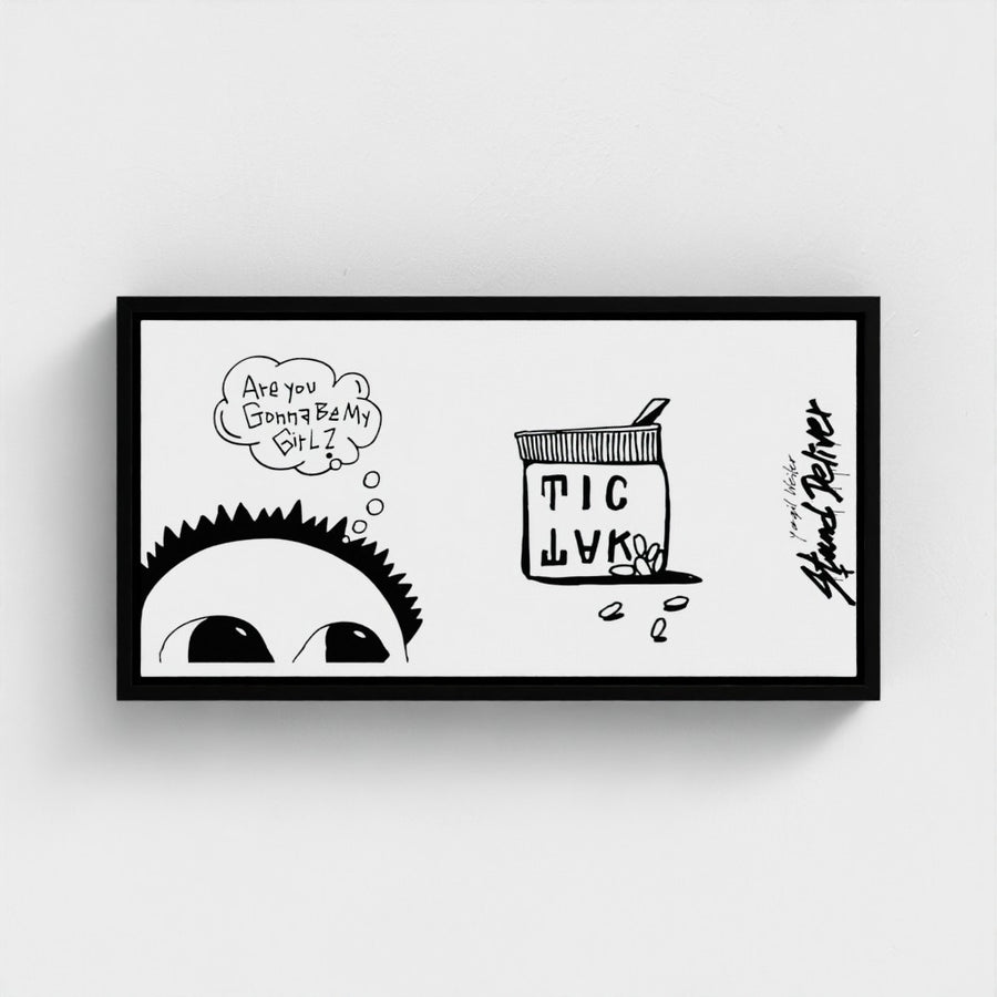 Tic Tak — limited-edition art print by Yagil Weiler