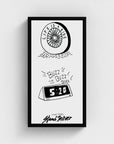 Buzz Buzz | YW Float framed canvas " Slider"