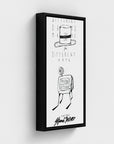 Daily Hats | YW Float framed canvas " Slider"