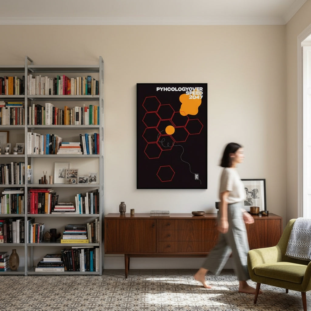 Phycology Over Speed | Unframed