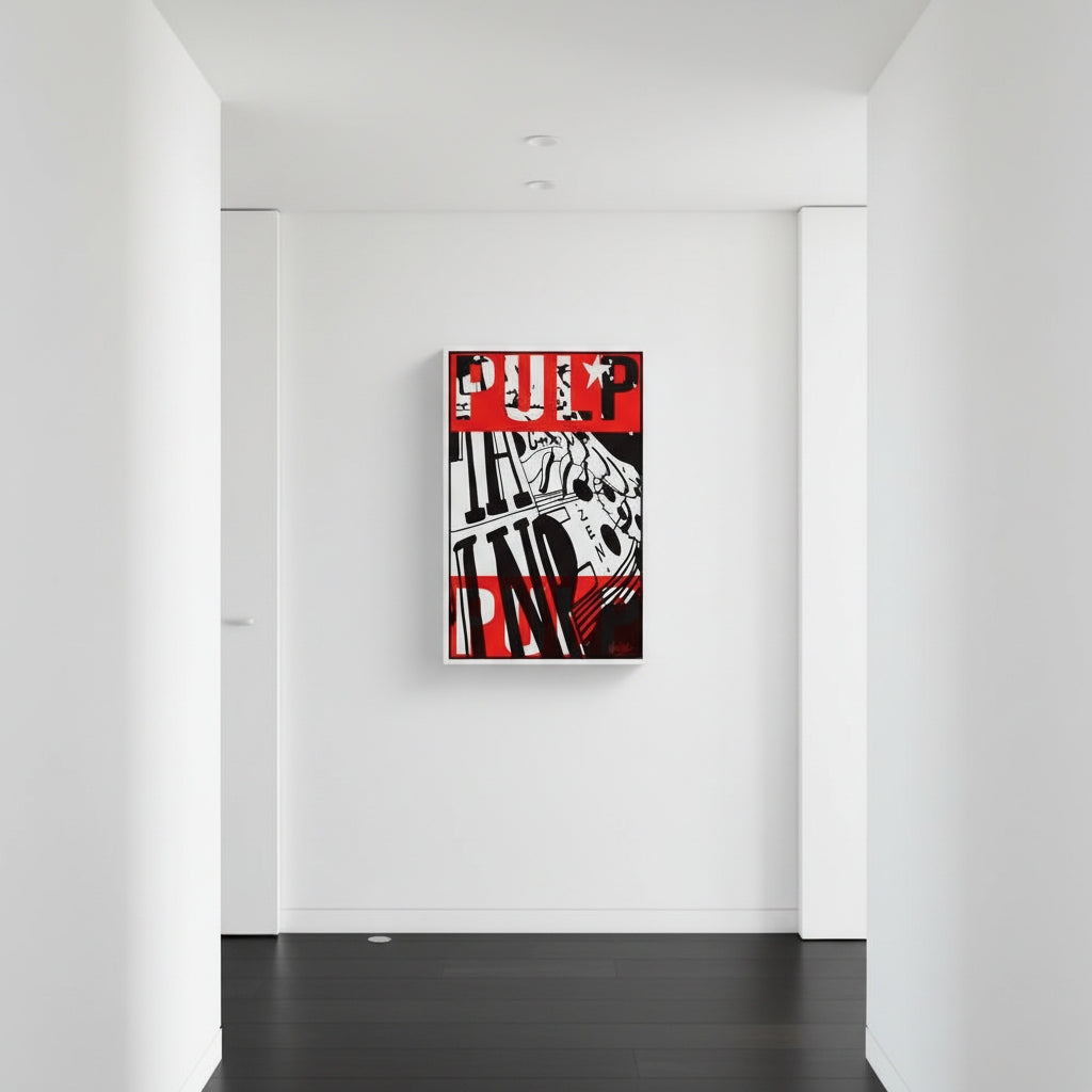 Pulp Zen | YW Float framed canvas