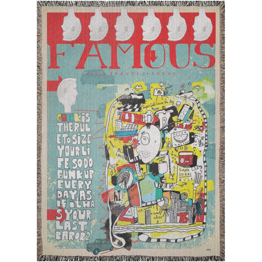 Famous | Woven Blanket