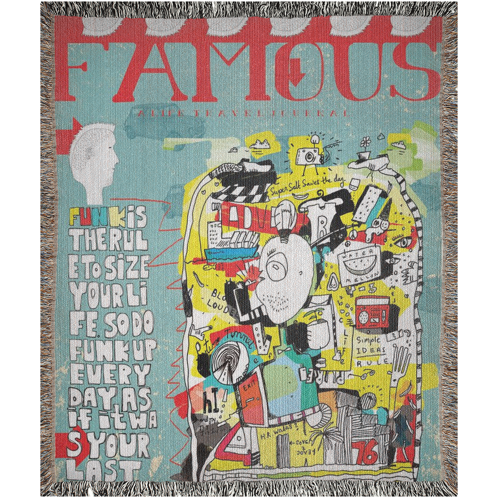 Famous | Woven Blanket