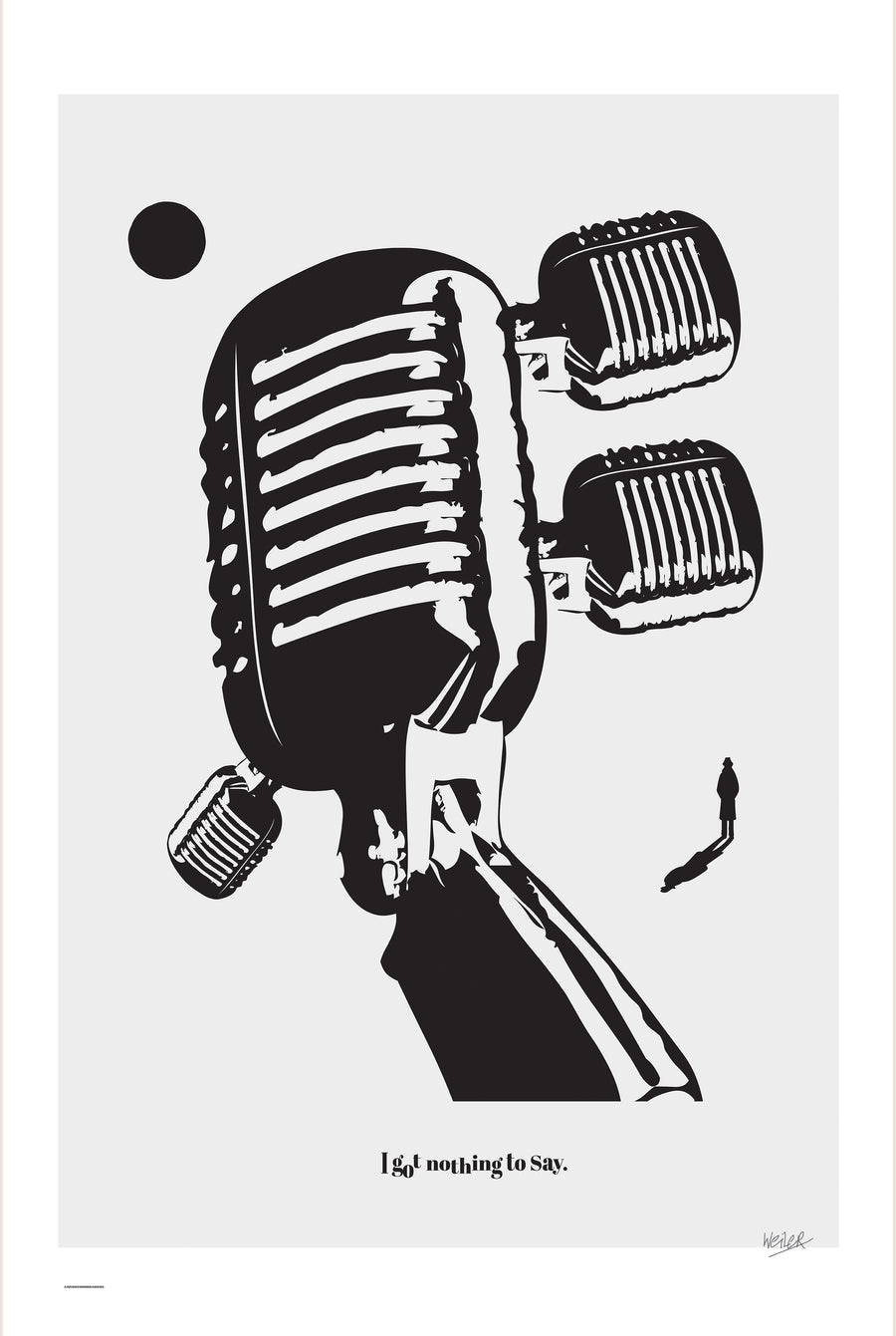 TV Man Got Nothing To Say — Volume As I Flow Up The River To Rome | Unframed