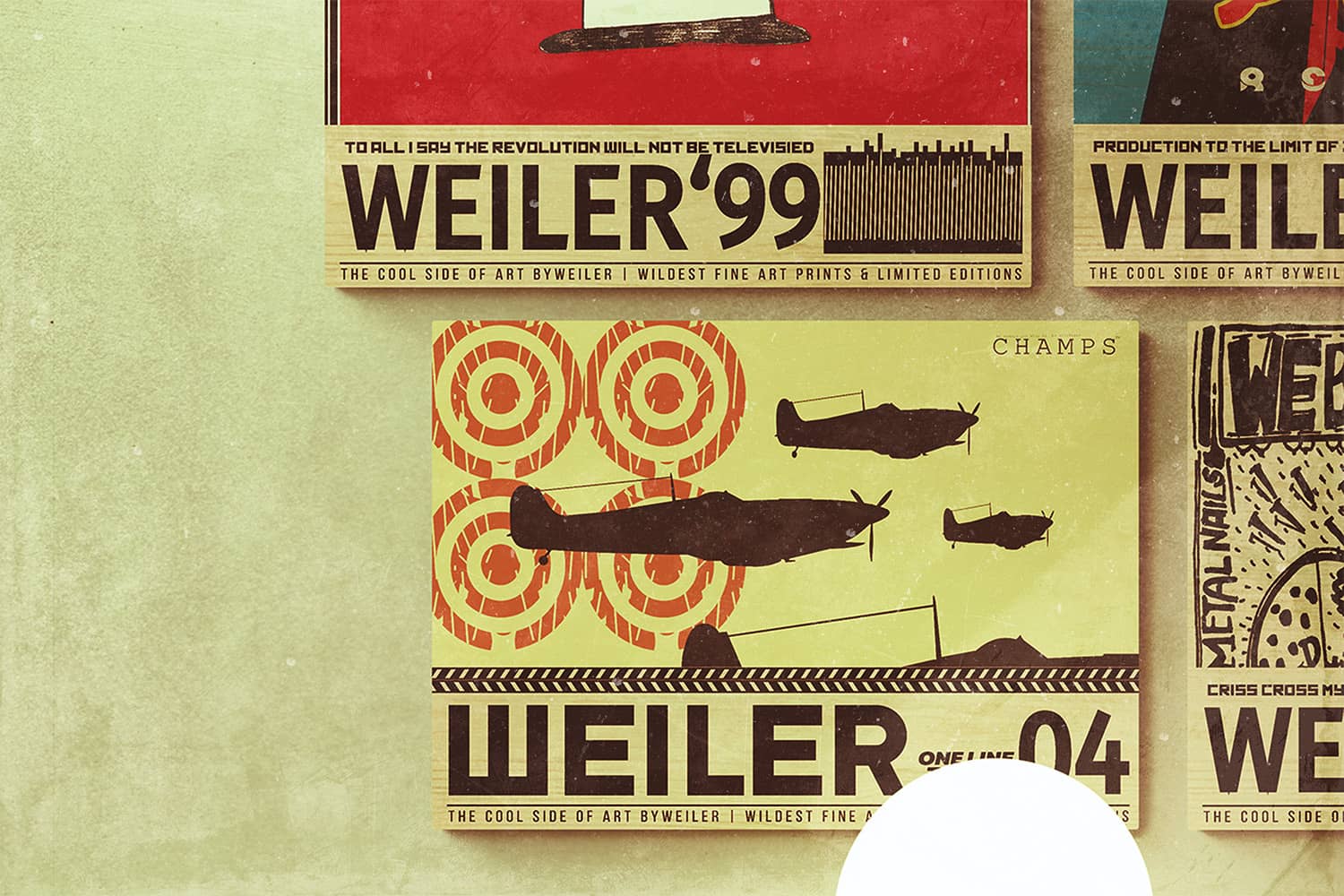 YAGIL WEILERS' REBELLIOUS PRINTS Embracing Sustainability in Art: A Path to a Greener Future