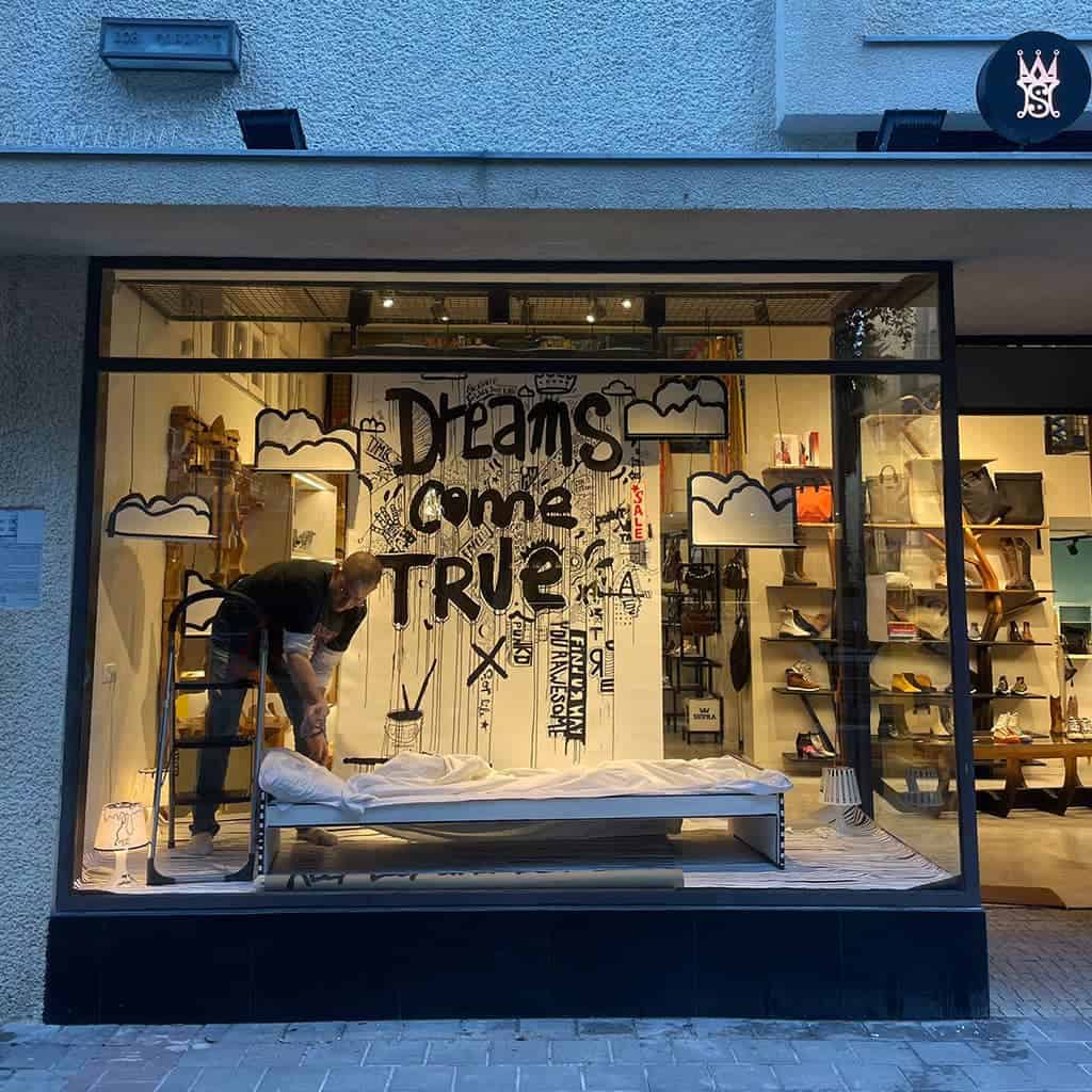 Shoofra — Window Display Collaboration