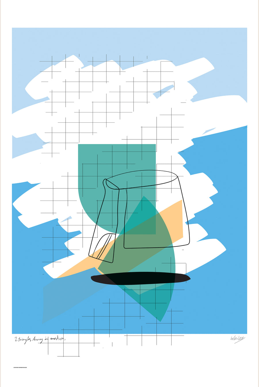 Privet Stesh 1989 | Unframed