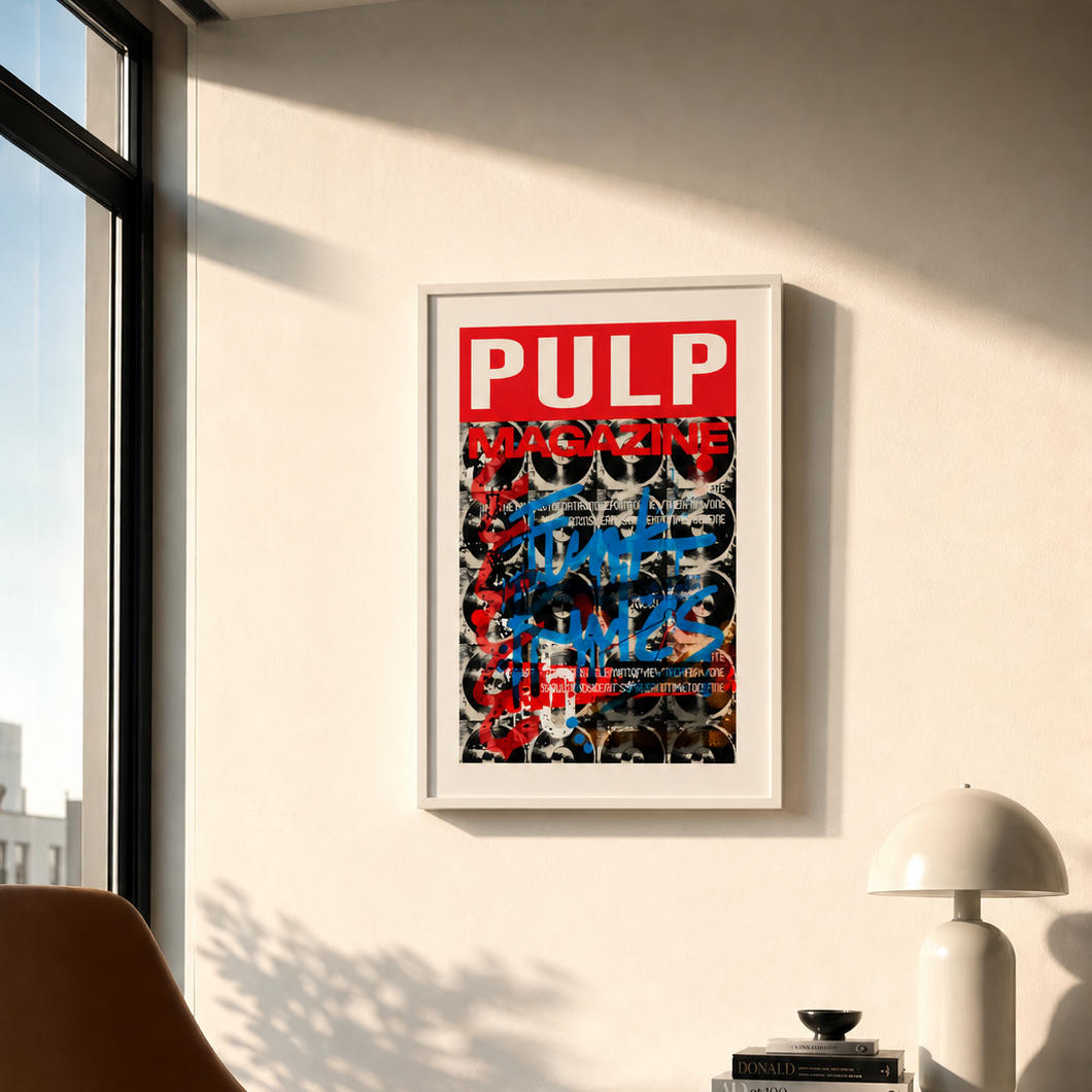 PULP MAGAZINE JAPAN FUJI   | Unframed
