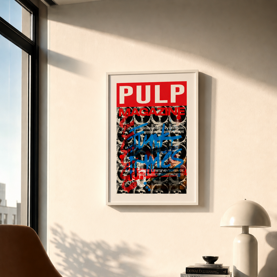 PULP MAGAZINE JAPAN FUJI   | Unframed