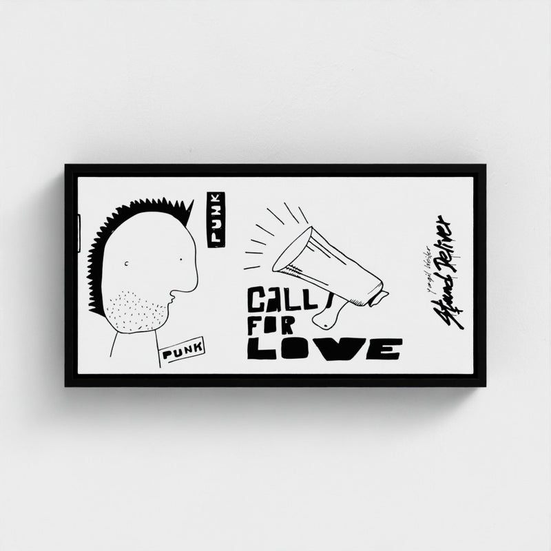 Call For Love — limited-edition art print by Yagil Weiler