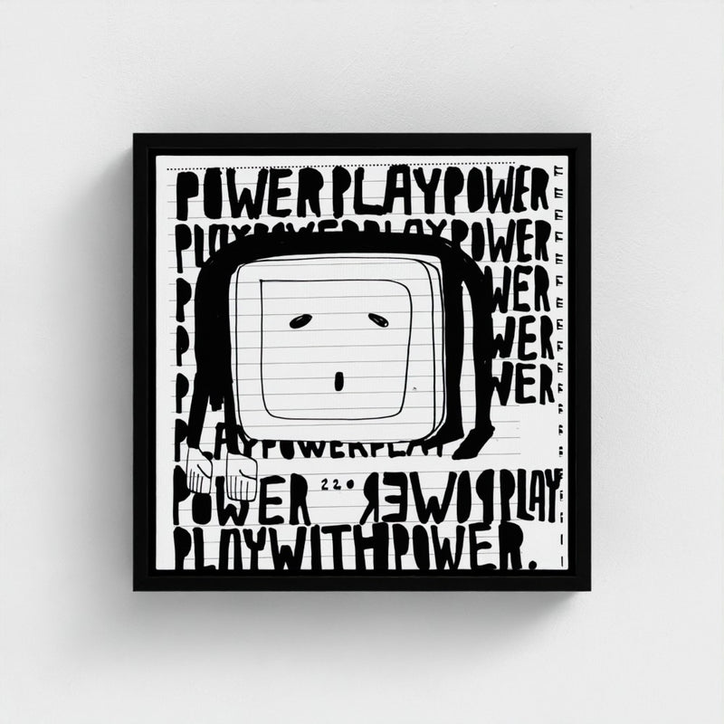 Power Play Nappi — limited-edition art print by Yagil Weiler