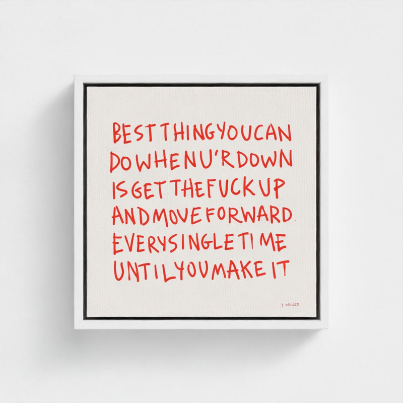 Best Thing You Can Do — limited-edition art print by Yagil Weiler