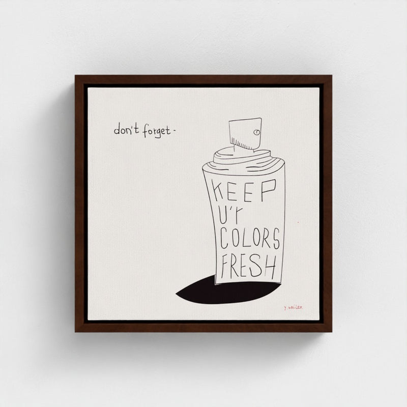 Dont Forget — limited-edition art print by Yagil Weiler