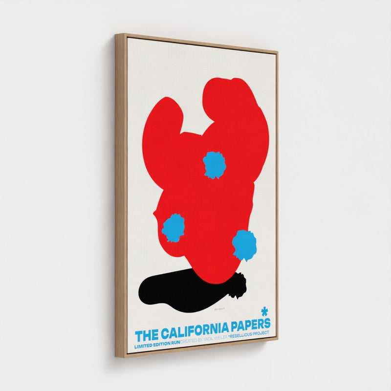 Red Cactus — limited-edition art print by Yagil Weiler