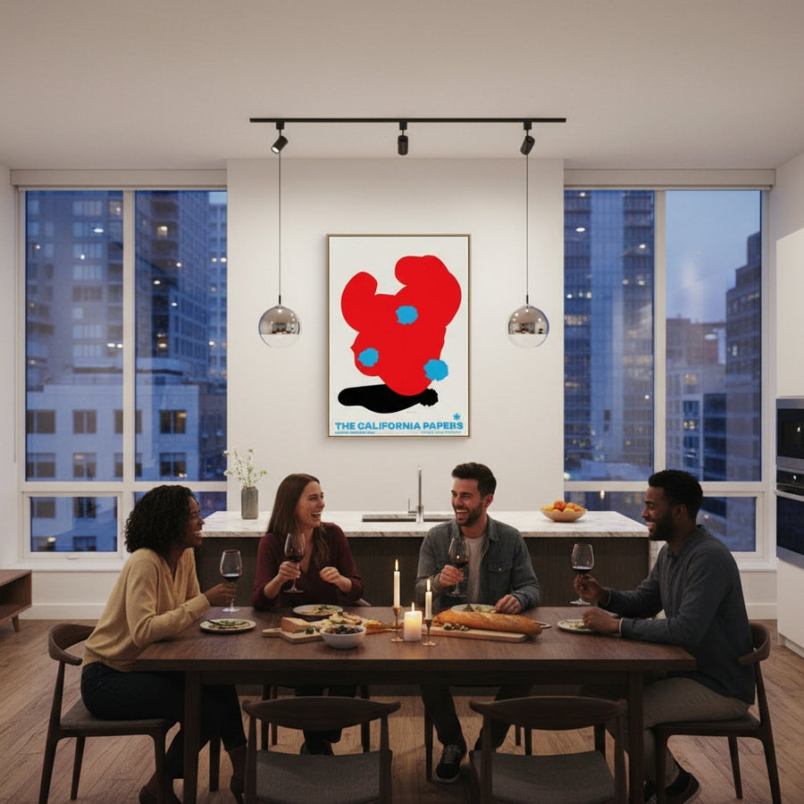 Red Cactus | Unframed