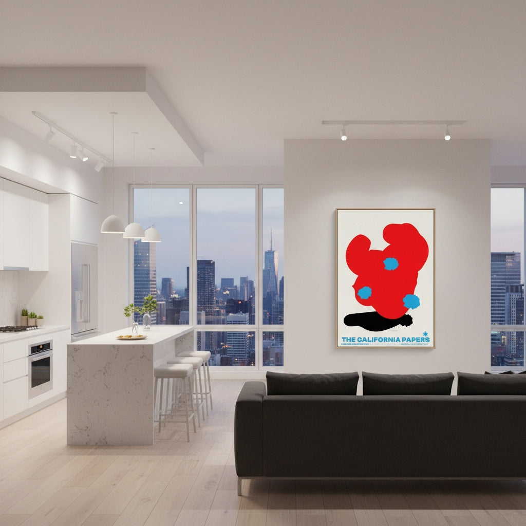 Red Cactus | Unframed