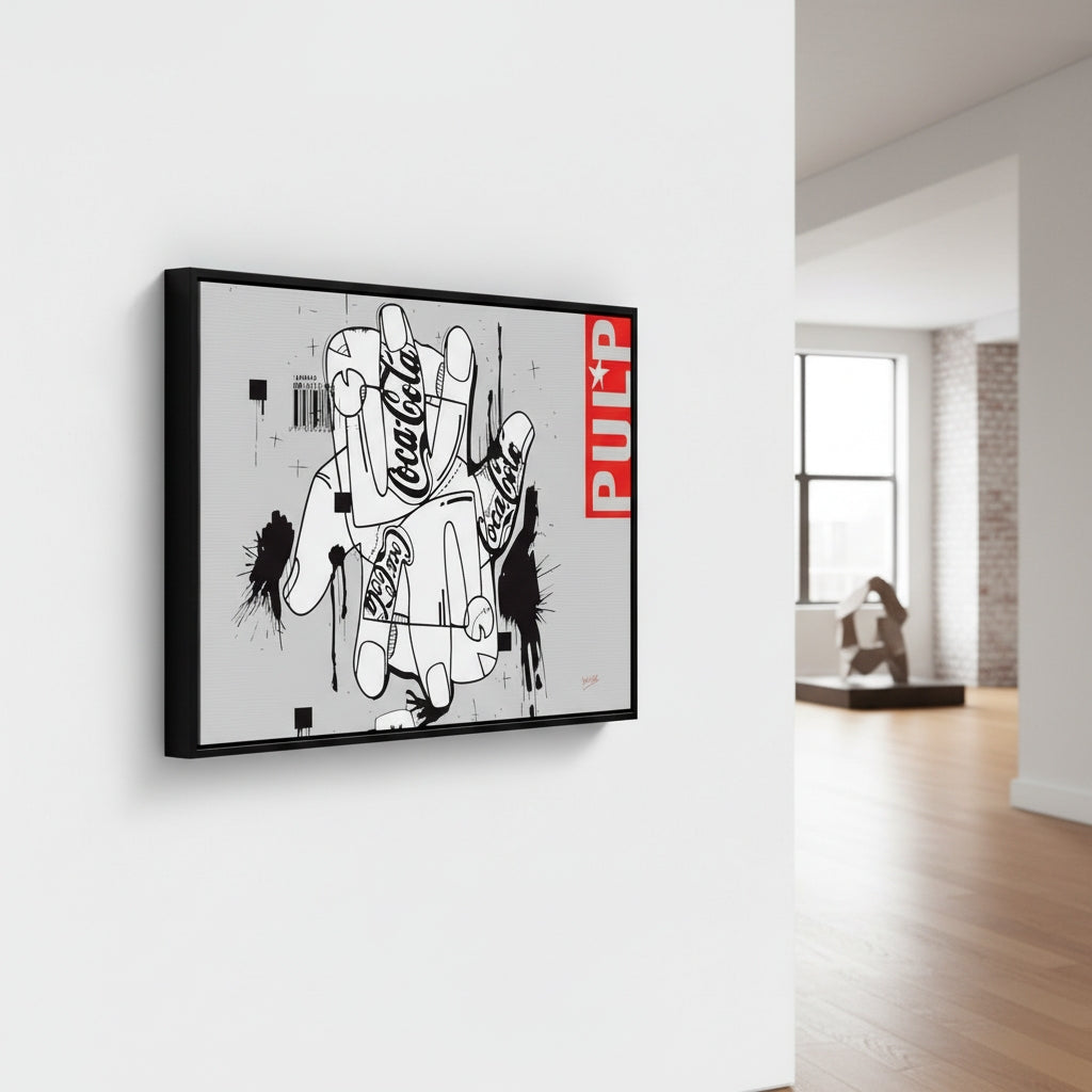 Pulp Fingers Crossed |  Unframed