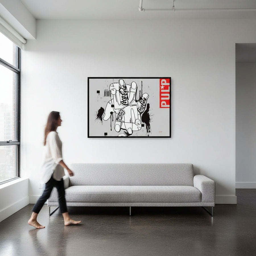 Pulp Fingers Crossed |  Unframed