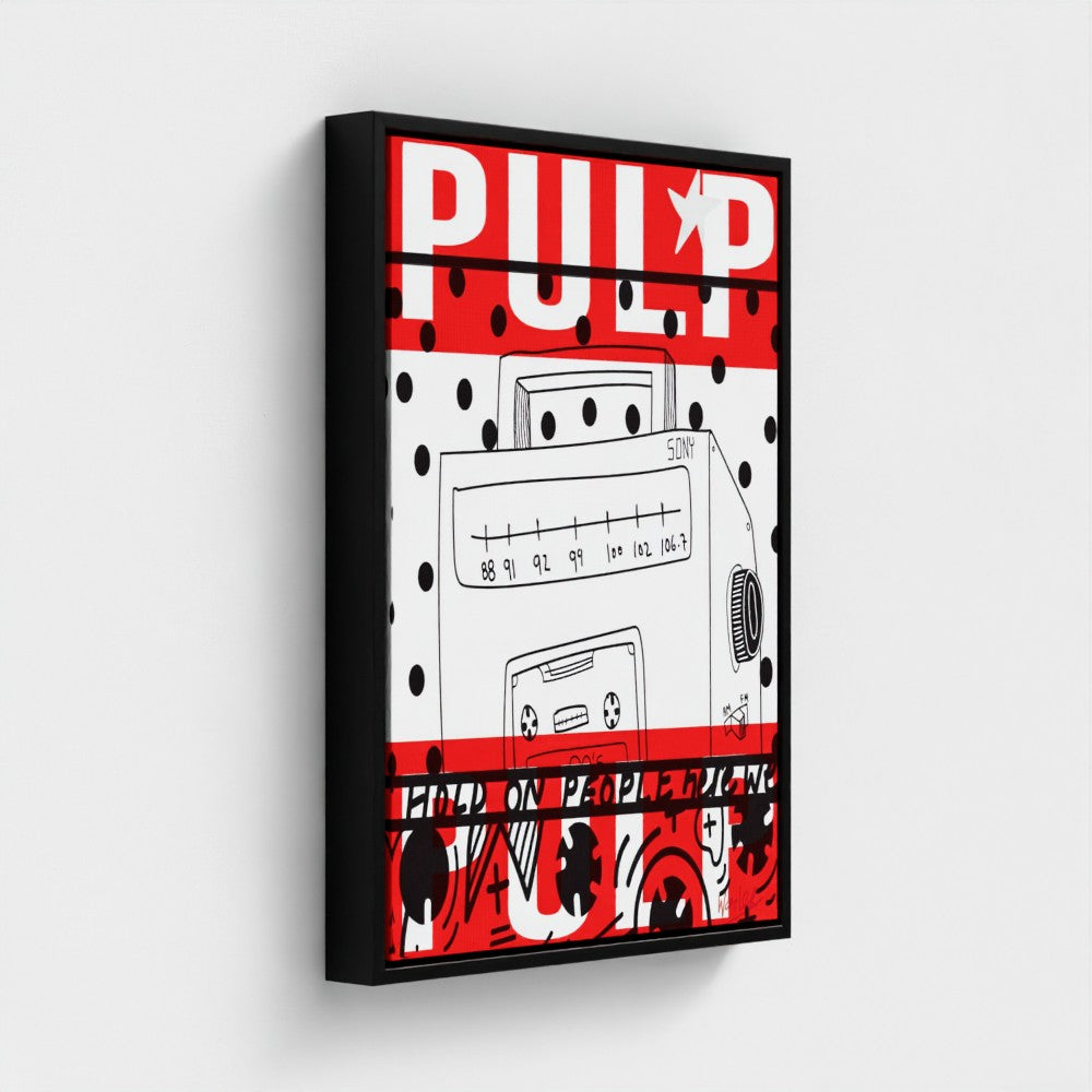 PULP SONY | YW Float framed canvas