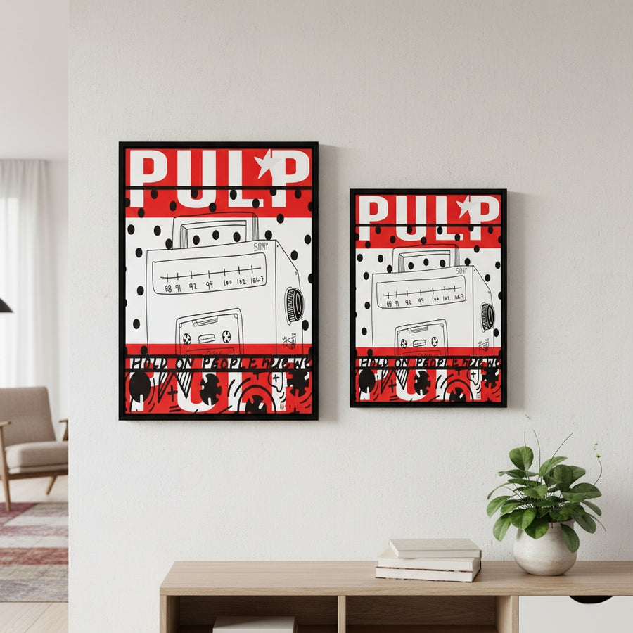 PULP SONY | YW Float framed canvas