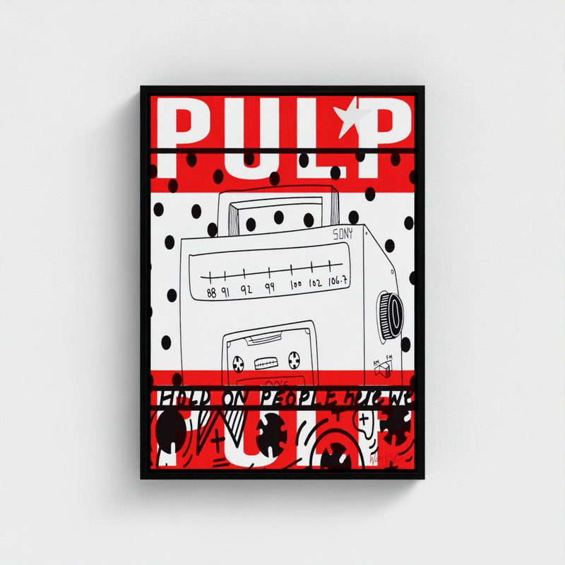 Pulp Sony — limited-edition art print by Yagil Weiler