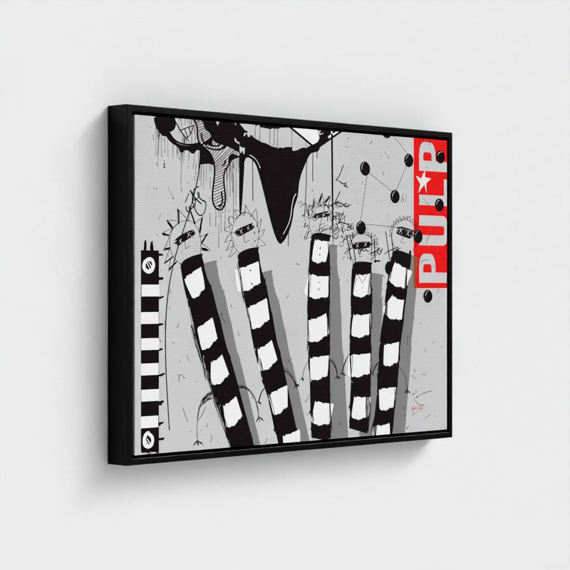Pulp New Years Eve — limited-edition art print by Yagil Weiler