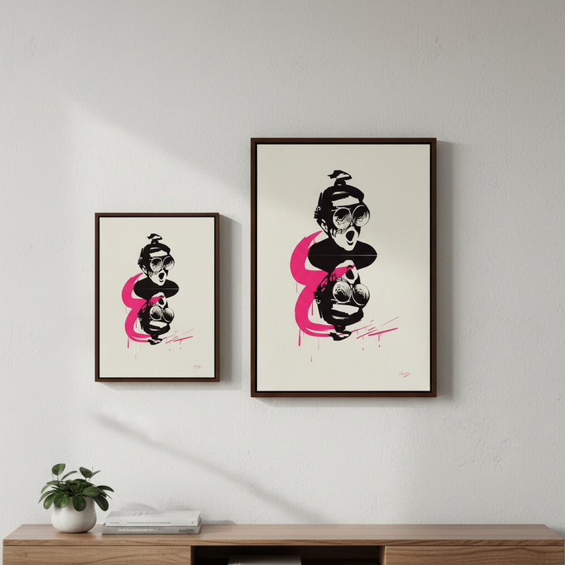 Pun Chalk — limited-edition art print by Yagil Weiler