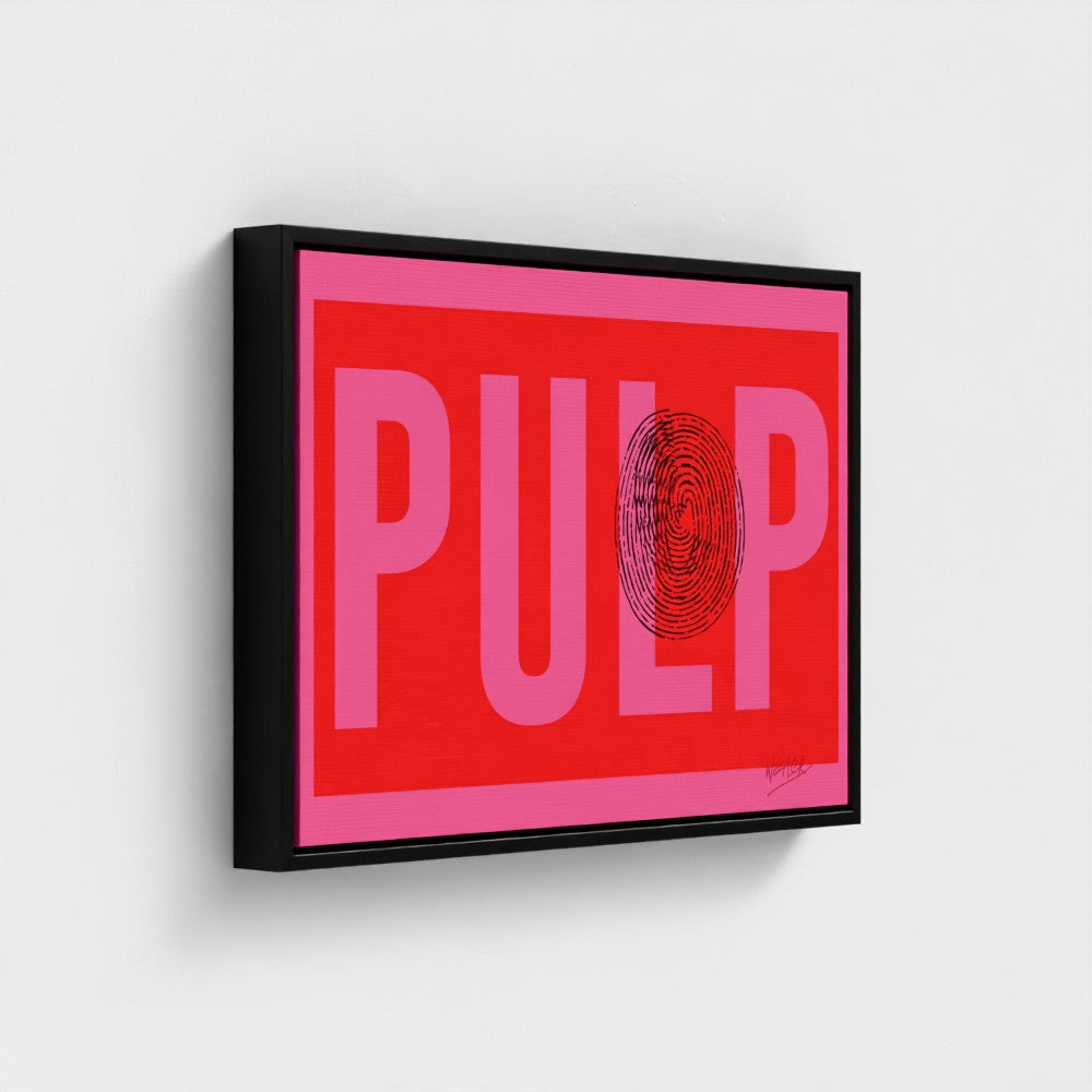 Pulp  | YW Float framed canvas