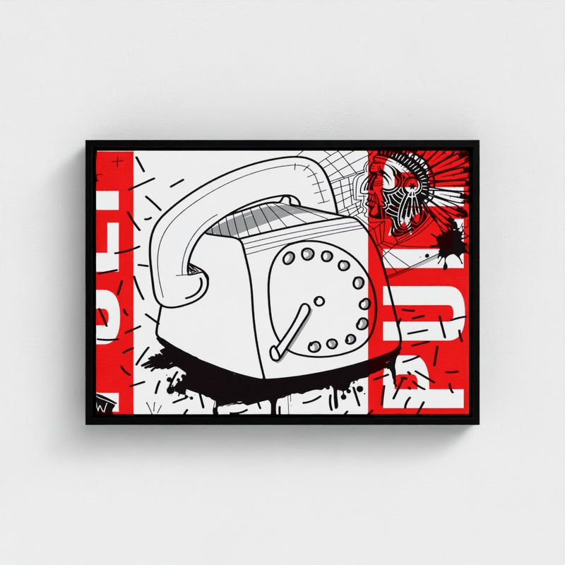 Call 1800 — limited-edition art print by Yagil Weiler