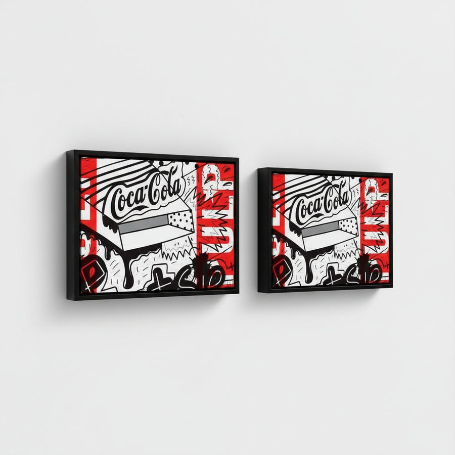 Footsie  | YW Float framed canvas
