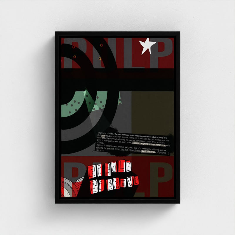 Pulp Route 66 — limited-edition art print by Yagil Weiler