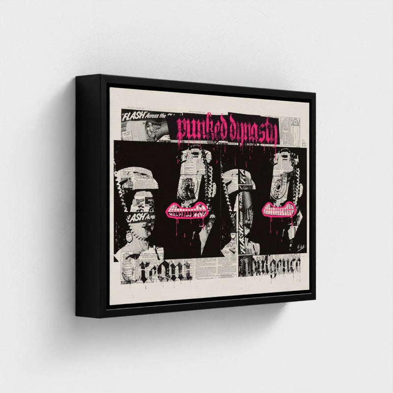 Punked Dynasty — limited-edition art print by Yagil Weiler