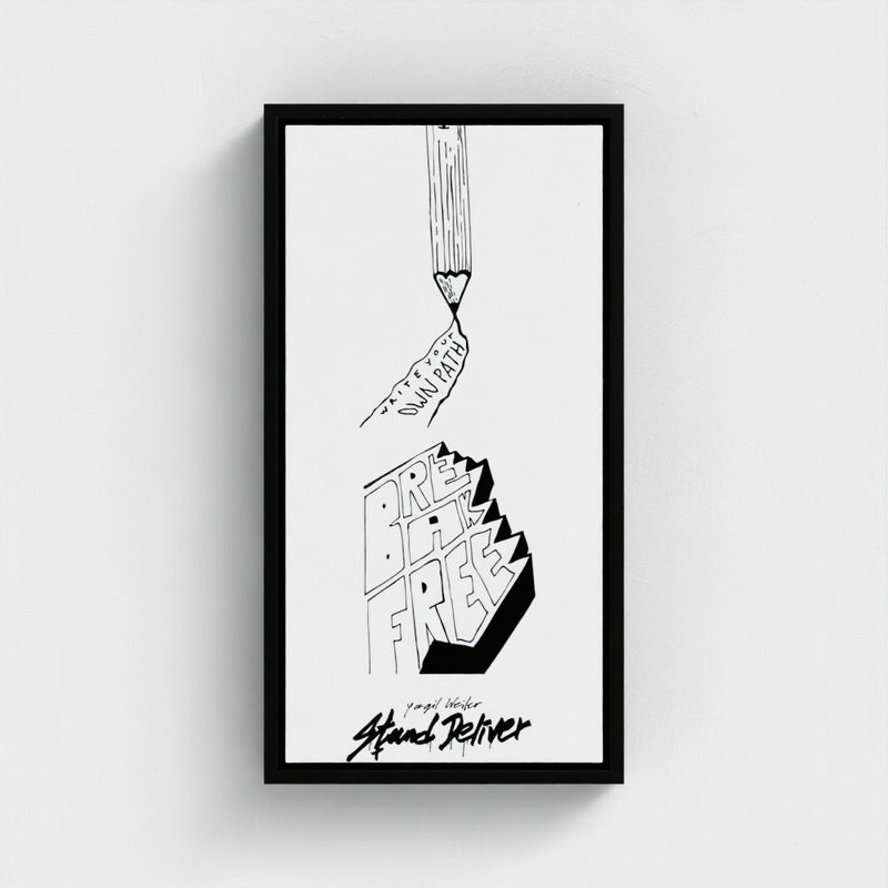 Break Free — limited-edition art print by Yagil Weiler