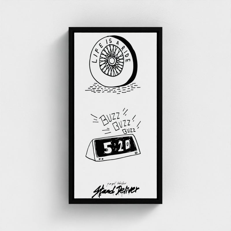 Buzz Buzz — limited-edition art print by Yagil Weiler