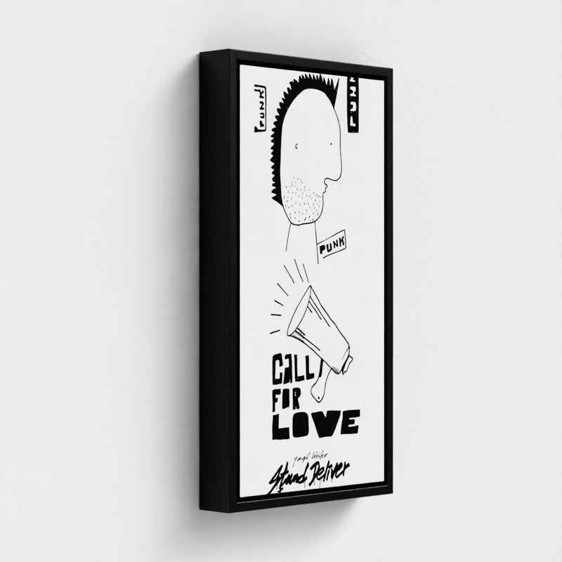 Call For Love | YW Float framed canvas " Slider"