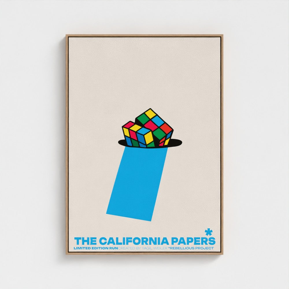 Delightfully - California Papers — limited-edition art print by Yagil Weiler